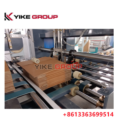 YK-1228 Kecepatan langsung pabrik 150-200 Pcs/min mesin lem folder kotak karton otomatis penuh