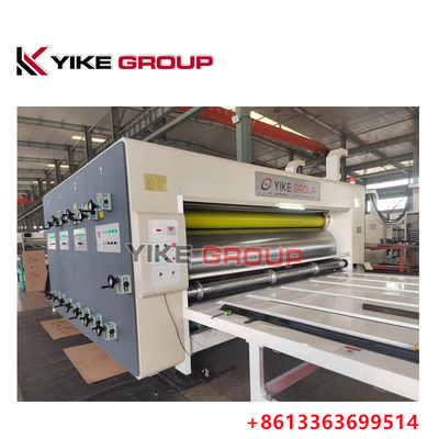 1600x3000MM Chain Feeder Printer Slotter Die Cutter Mesin Kotak Karton yang dibuat dari YIKE GROUP