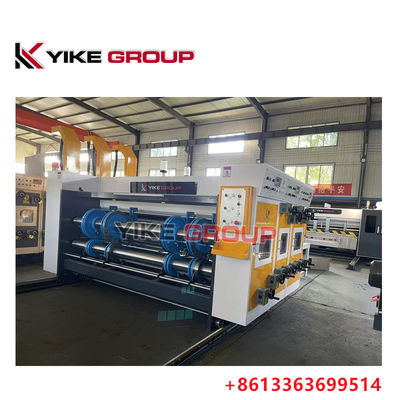 Mesin Pencetakan Flexo 2 Warna Untuk Pembuatan Kotak Bergelombang