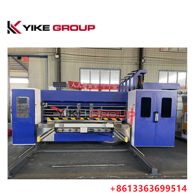 YKHS-1426 Mesin Cetak Flexo 4 Warna Dengan Slotter Dan Die Cutting