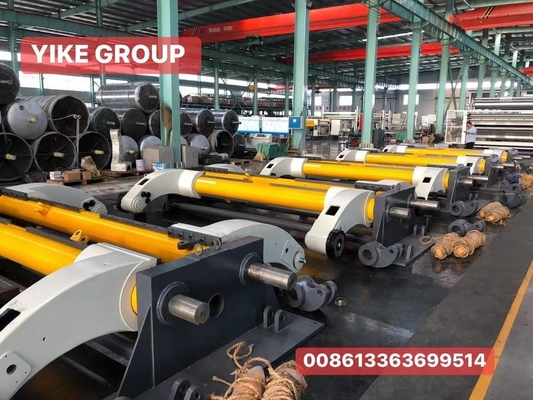 Hydraulic Mill Roll Stand Digunakan Untuk Lini Produksi Karton Bergelombang 3,5,7 Ply
