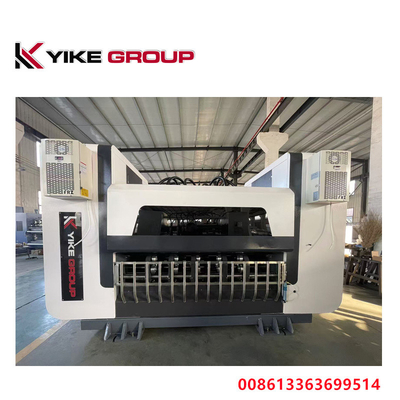 Kecepatan 200m/menit 2500MM YIKE GROUP BNC Tipe Auto Tipe Thin Blade Slitter Scorer online Untuk Garis Produksi Kardus Bergelombang