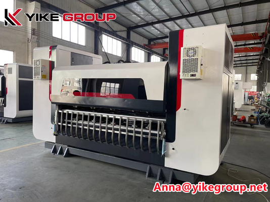 YIKE GROUP Kecepatan 200m/m 1800/2200/2500 BNC Servo Type Auto Thin Blade Slitter Scorer Machine