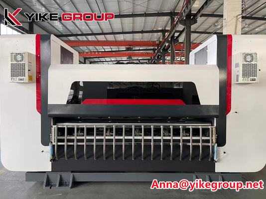YIKE GROUP Kecepatan 200m/m 1800/2200/2500 BNC Servo Type Auto Thin Blade Slitter Scorer Machine