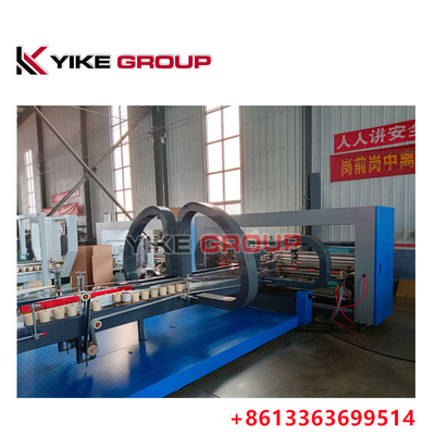 Hot Sale YIKE GROUP 1400x2800mm Kotak Karton Bergelombang Mesin Gluer Auto Folder
