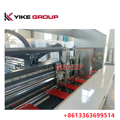 Hot Sale YIKE GROUP 1400x2800mm Kotak Karton Bergelombang Mesin Gluer Auto Folder