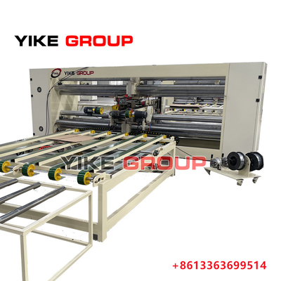 Kecepatan 600 jahitan/menit YIKE GROUP Mesin jahitan kotak bergelombang semi otomatis 2pcs