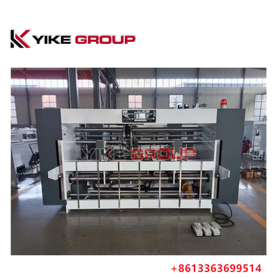 Kecepatan 600 jahitan/menit YIKE GROUP Mesin jahitan kotak bergelombang semi otomatis 2pcs