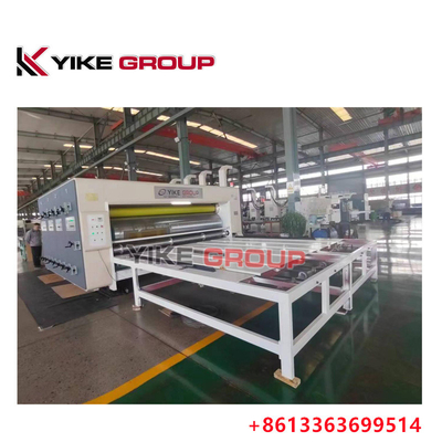 1600x3000MM Chain Feeder Printer Slotter Die Cutter Mesin Kotak Karton yang dibuat dari YIKE GROUP