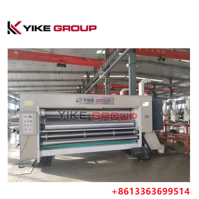 1600x3000MM Chain Feeder Printer Slotter Die Cutter Mesin Kotak Karton yang dibuat dari YIKE GROUP