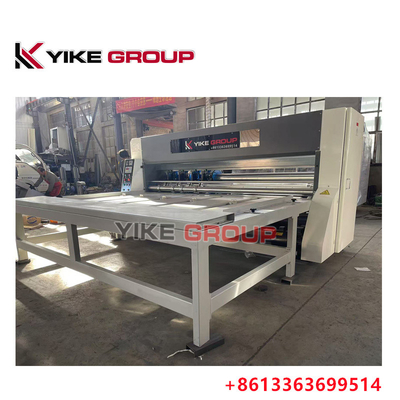YIKE GROUP 1400X2800 Rantai Tipe Flexo Printer Slotter Mesin Untuk Kotak Kardus Bergelombang