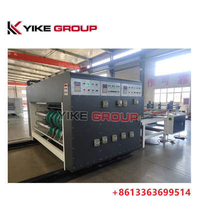 YK-1224 Mesin Slotting Chain Feeding Untuk Pembuatan Kotak Karton Bergelombang