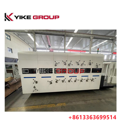 YK-1424 High Speed Flexo Printer Slotter Die Cutter Mesin Kotak Karton pembuatan