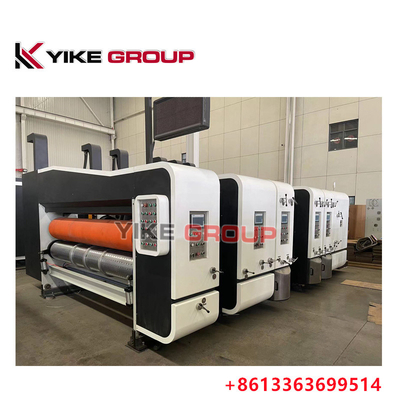 YK-1424 High Speed Flexo Printer Slotter Die Cutter Mesin Kotak Karton pembuatan