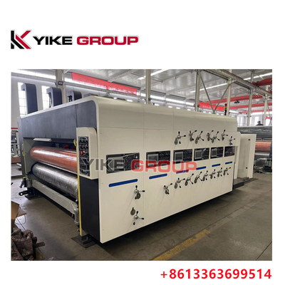 YK-1424 High Speed Flexo Printer Slotter Die Cutter Mesin Kotak Karton pembuatan