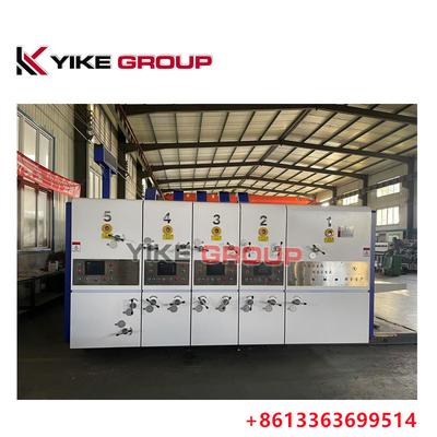 YIKE GROUP 1200X2400MM Flekso Printer Slotter Machine Untuk Pembuatan Kotak Karton