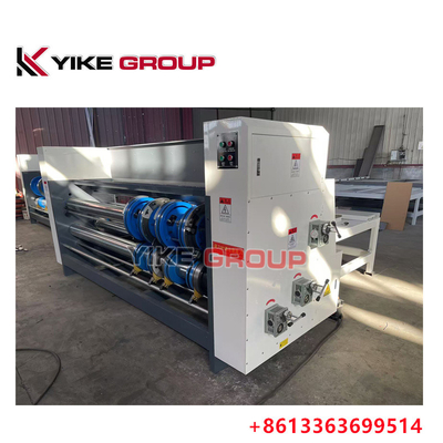 1400x2600MM Kotak Karton Bergelombang Mesin Membuat Rantai Tipe Fleksi Printer Slotter Mesin