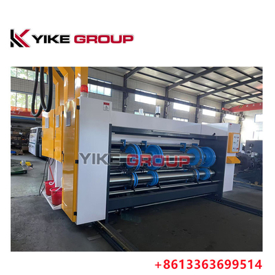 1400x2600MM Kotak Karton Bergelombang Mesin Membuat Rantai Tipe Fleksi Printer Slotter Mesin