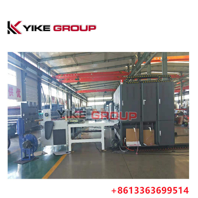 1400x2600MM Kotak Karton Bergelombang Mesin Membuat Rantai Tipe Fleksi Printer Slotter Mesin