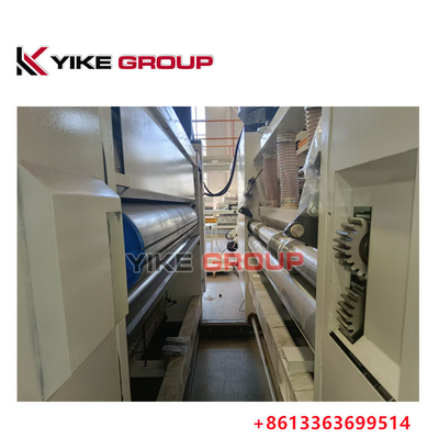 Yk-1228 Lead Edge Feeder Printer Slotter Die Cutter Machine Untuk Karton Bergelombang