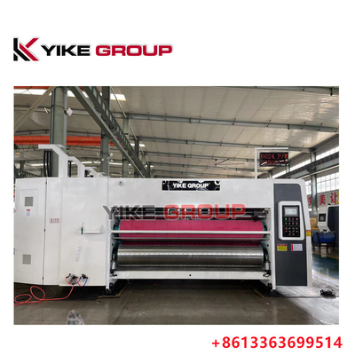 YK-1224 150 Pcs/Min 4 Color Flexo Printer Slotter Machine Mesin Pembuat Kotak Karton