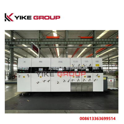 YK-1224 150 Pcs/Min 4 Color Flexo Printer Slotter Machine Mesin Pembuat Kotak Karton