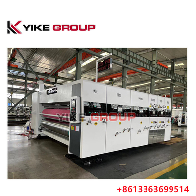 YIKE GROUP Automatic Flexo Printer Slotter Die Cutter Mesin 200pcs/min