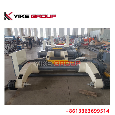 YK-1600 ZJ-V5B Hydraulic Shaftless Mill Roll Stand Untuk Line Karton Kardus Bergelombang
