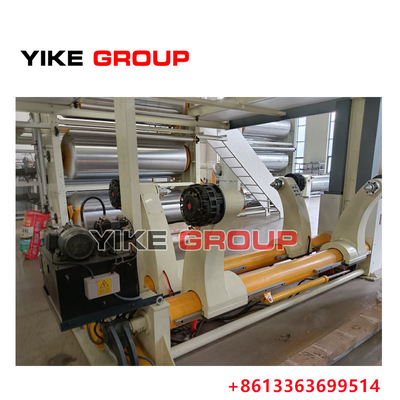 Bekerja lebar 2500 MM Rolling Mill Stand Hidraulik Untuk High-Speed Corrugated Cardboard Produksi Line