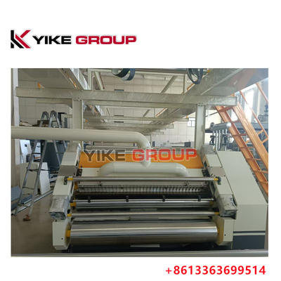YIKE GROUP Roller bergelombang Diameter 280mm Mesin Single Facer Untuk Untuk Garis Produksi Kardus bergelombang