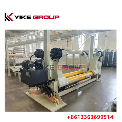 Stand Roll Mill Hidrolik Untuk Garis Produksi Kardus Bergelombang Dengan Drive Hidrolik
