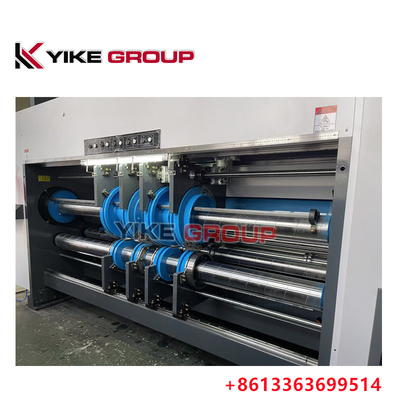 Max Printing Size 1450X2500 Otomatis Lead Edge Flexo 3 Warna Slotter Diecutter Mesin