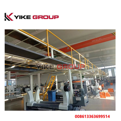 High-Speed Hydraulic Mill Roll Stand Untuk 2500MM 5PLY Line Produksi Kardus Bergelombang
