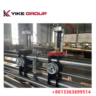 Mesin Kotak Karton Otomatis Folder Gluer, Mesin Lipat Kotak Bergelombang 180m / mnt