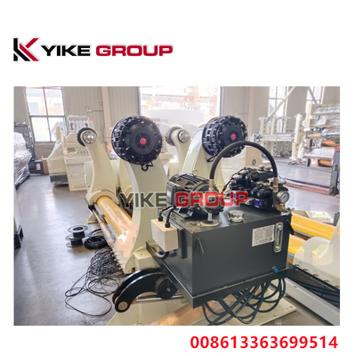 YK-2500 /250,V6B Stand Roll Hydraulic Mill Untuk Jalur Produksi Kardus Bergelombang Otomatis Berkecepatan Tinggi