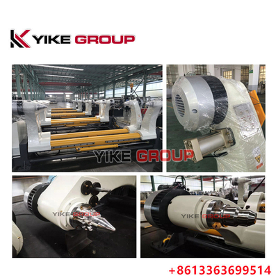 YK-2500 /250,V6B Stand Roll Hydraulic Mill Untuk Jalur Produksi Kardus Bergelombang Otomatis Berkecepatan Tinggi