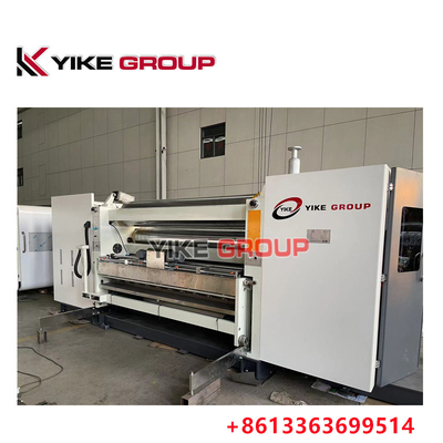 YK-2200 Kecepatan 150m/Min Mesin Single Facer Untuk BHS,FOSBER,TCY, Produksi Kardus Bergelombang
