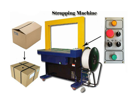 Mesin Strapping Kotak Karton Lebar 1200mm / Mesin Pembuat Segel Strapping
