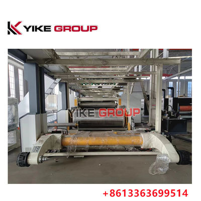 YK-2500 Reel Paper Unwinder Hydraulic Shaftless Mill Roll Stand Penggunaan Untuk Pabrik Karton Bergelombang